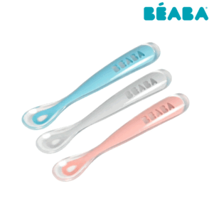 Cucharas de silicona de 1 edad de Béaba
