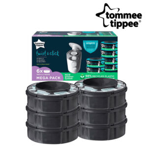 Pack 6 recambios papelera twist & click de Tommee Tippee