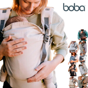 Mochila portabebés evolutiva X de Boba