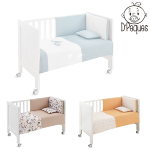 Funda nórdica+relleno+protector de 70 x 140 de Dpeques