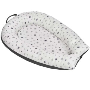 Cojín lactancia Ms estrellas gris