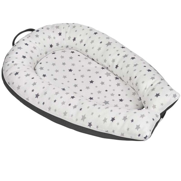 cojín lactancia ms estrellas gris