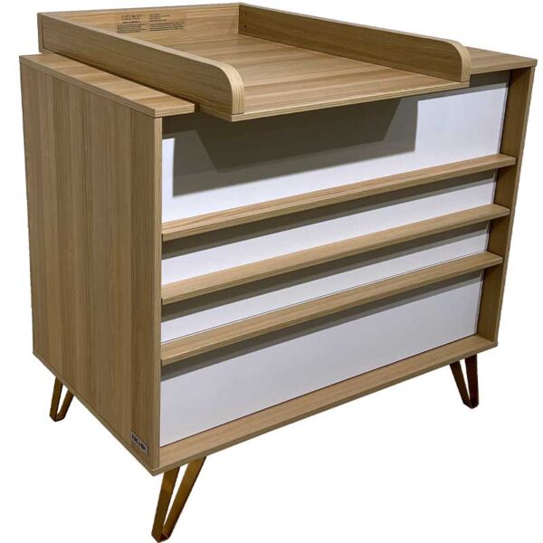 comoda trieste + cambiador ikid