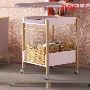 Cambiador Flex con ruedas de ROS