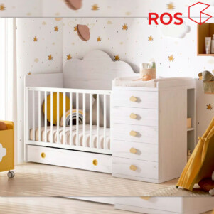 Cuna Convertible Elite Plus 120x60 de ROS