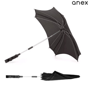 Sombrilla Universal para carrito Anex Negra