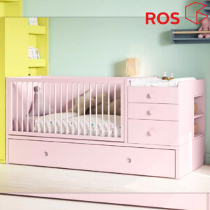 Cuna convertible Fusion 1 de 140x70 de ROS