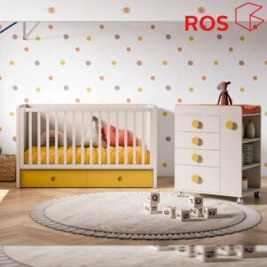 Cuna Convertible Nano 140x70 de ROS