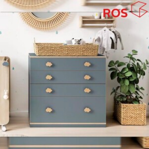 Cómoda Basic con zócalo de Ros