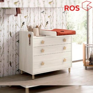 Cómoda Lago pata cilíndrica de Ros