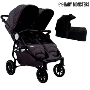 Silla easy twin 4 con 1 capazo de Baby Monsters