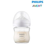 Biberon Natural Response de cristal de 120ml con tetina t2 de 0m+ de philips avent
