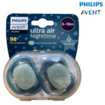Chupete Ultra Air nighttime 6-18m de Philips Avent