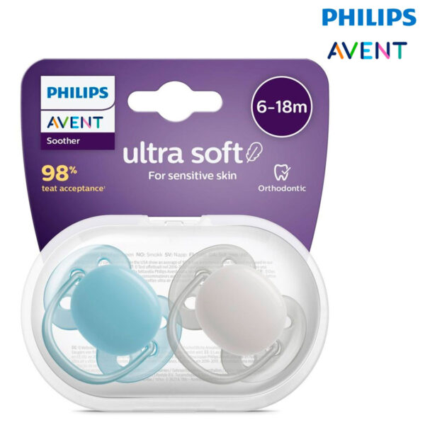 chupete ultra soft 6-18m de philips avent