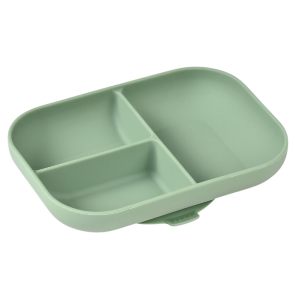 plato con compartimentos de beaba