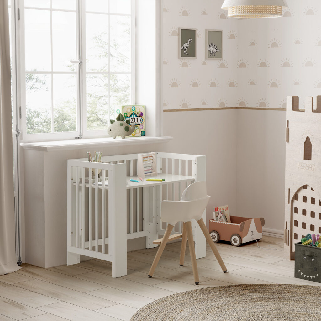 minicuna colecho evolutiva converbaby 90 x 50 de micuna