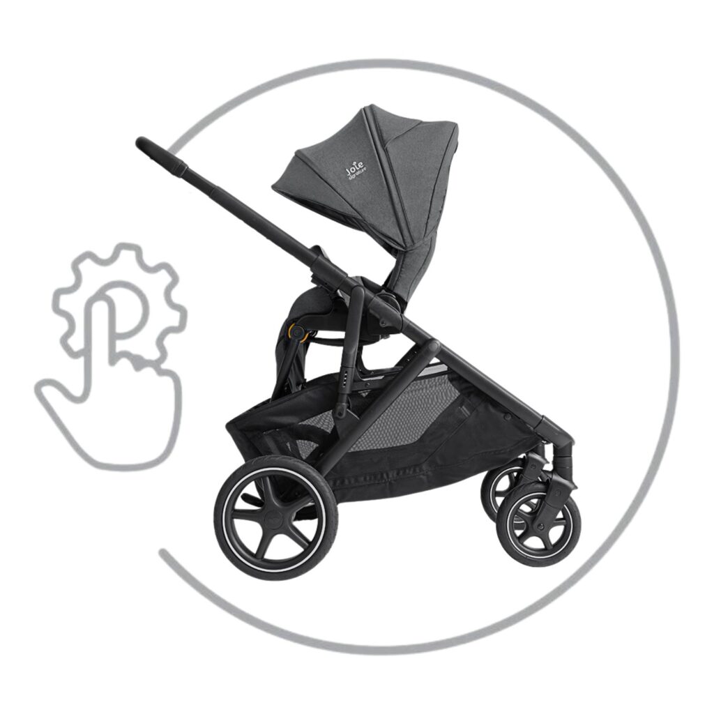 cochecito gemelar distinta edad versiti con capazo y silla de joie 1 cochecito gemelar distinta edad versiti con capazo y silla de joie