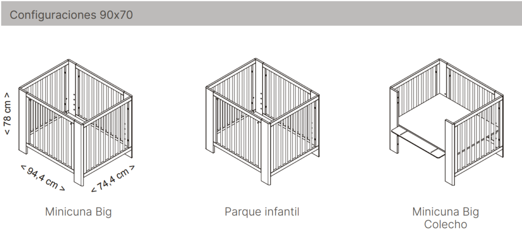 cuna convertible converbaby de micuna 1 cuna convertible converbaby de micuna