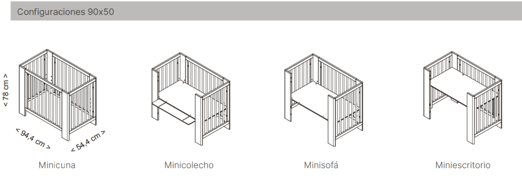 cuna convertible converbaby de micuna 2 cuna convertible converbaby de micuna
