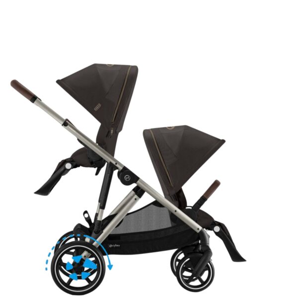 silla de paseo gemelar e-gazelle s de cybex