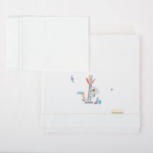 Sábanas de 100% algodon para capazo 40x80 de Chic by BimbiDreams