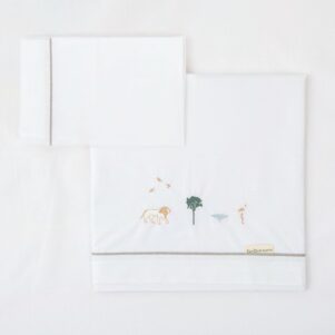 Sábanas de 100% algodon para cuna 60x120 de BimbiClass