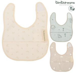 Babero comilon BLW PU (25x30) 18m+ de Casual by Bimbidreams