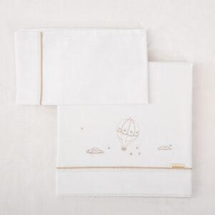 Sábanas de 100% algodon para cuna 60x120 de Casual by BimbiDreams