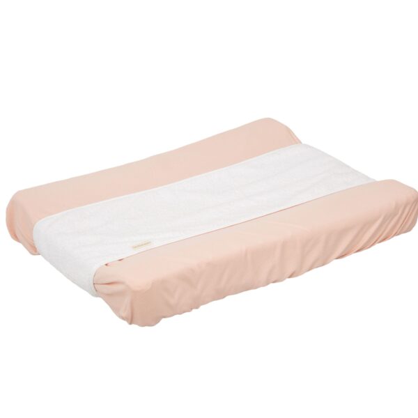 funda cubrebañera con rizo central 50% algodon 50% bambú 50x70/80 de bimbidreams