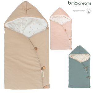 Saco arrullo con capucha de punto 44x88 de Casual by Bimbidreams