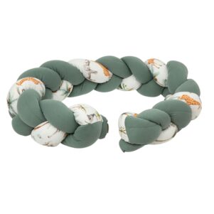 Protector trenza de texturas de punto 50% algodón 50% bambú de Bimbidreams