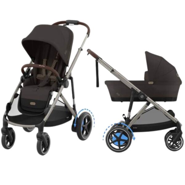 cochecito duo e-gazelle s de cybex