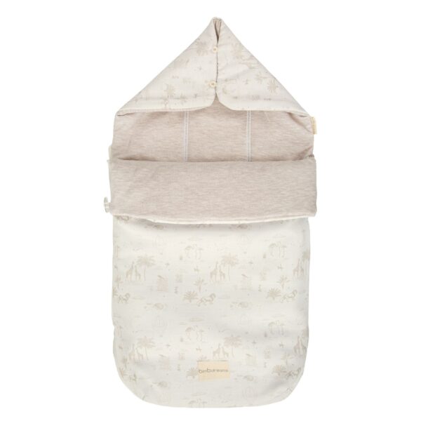 saco para capazo con capucha reversible (35x72) de casual by bimbidreams