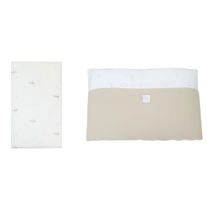 Pack colcha + protector desenfundable 60x120 Little House