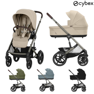 cochecito talos lux s + capazo cot s lux de cybex