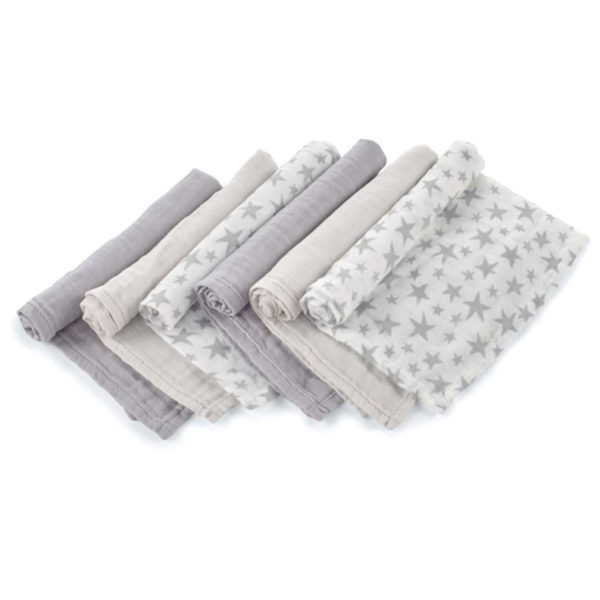 muselinas de bambú 6 unidades de jané