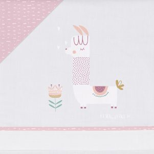 Tríptico Sabanitas 100% Algodón Llama de Bimbidreams