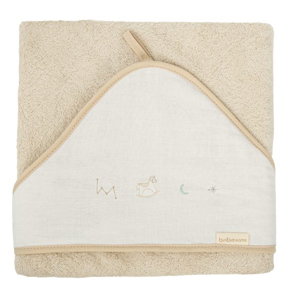 capa de baño bebé blue sky de bimbidreams