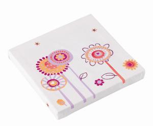 Cuadro Bordado Flowers de Bimbidreams