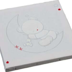 Cuadro Bordado Osito Class de Bimbidreams