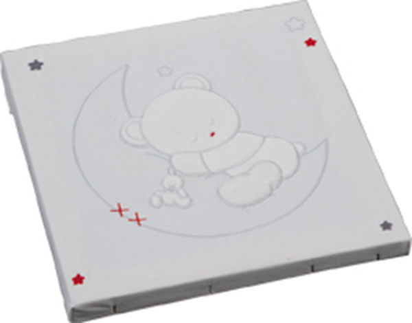 cuadro bordado osito class de bimbidreams