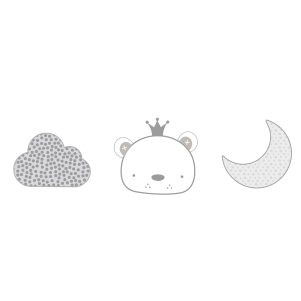Apliques bordados Love Fr. de Bimbidreams