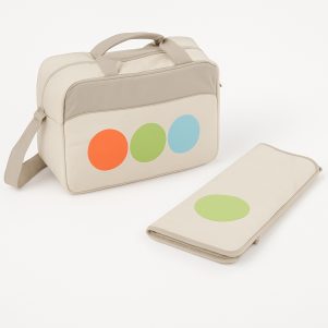 Bolso con cambiador Circulos de Bimbidreams
