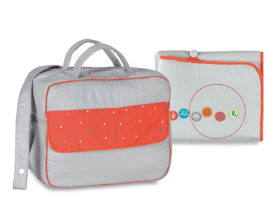 Bolso con cambiador Zoo de Bimbidreams