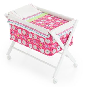vestidura minicuna con f nordica con relleno con f almohada folk de bimbidreams