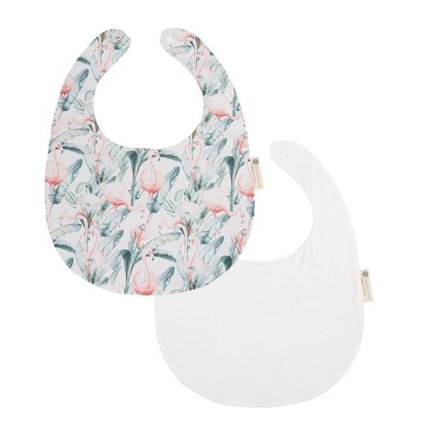29051601 babero pack 2 flamingo de bimbidreams