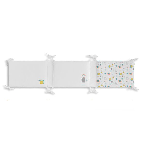 protector de cuna forest de bimbidreams