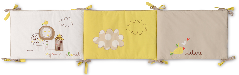 Protector de Cuna Organic de Bimbidreams