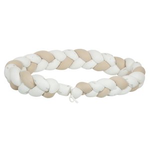 Protector de cuna trenza Blue Sky de Bimbidreams