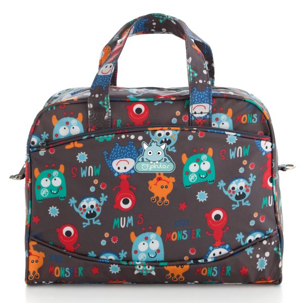 bolso con cambiador monsters de bimbidreams